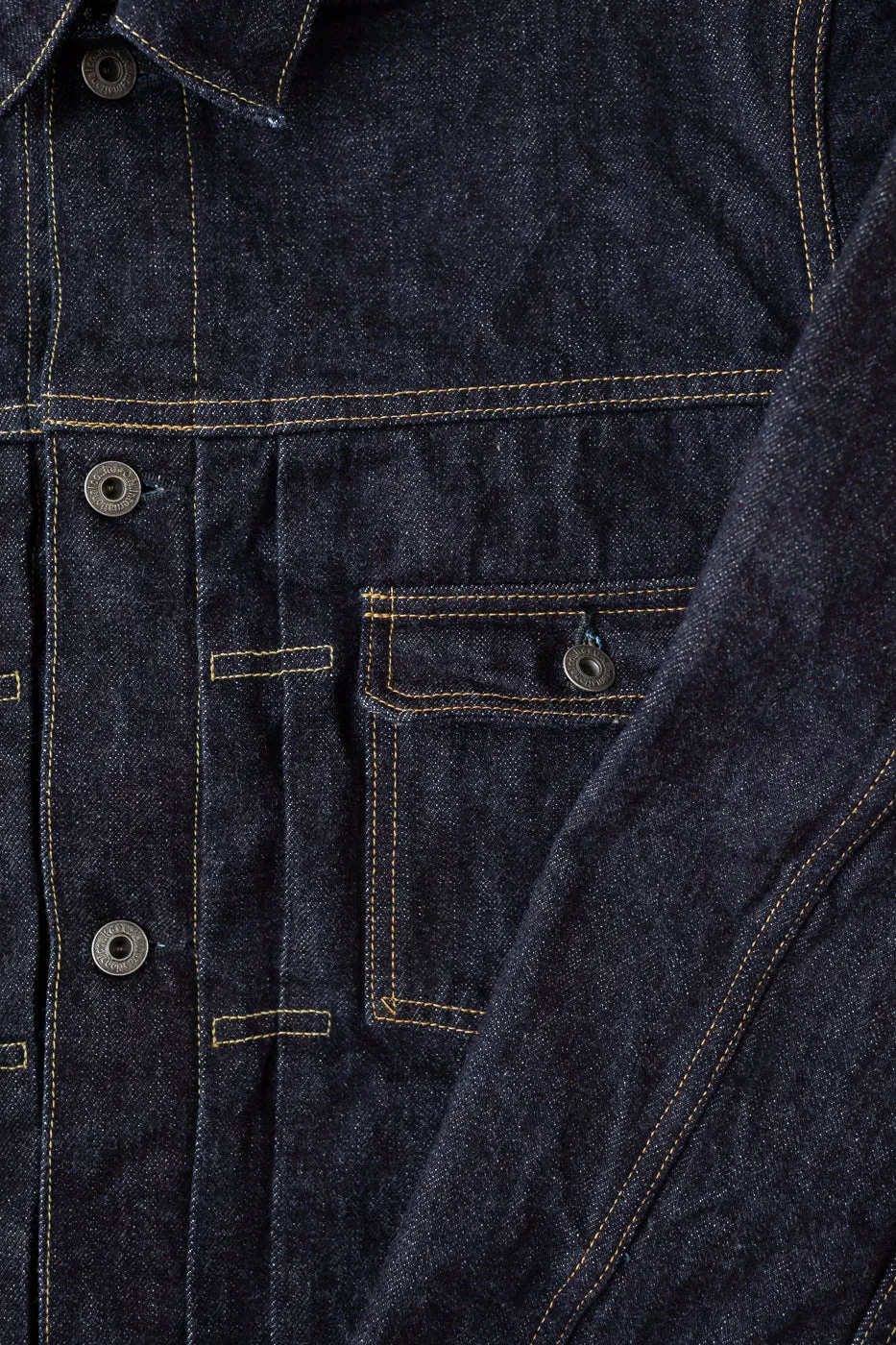 02516P - 15oz "Low Tension" Indigo x Beige Selvedge Denim - Type II