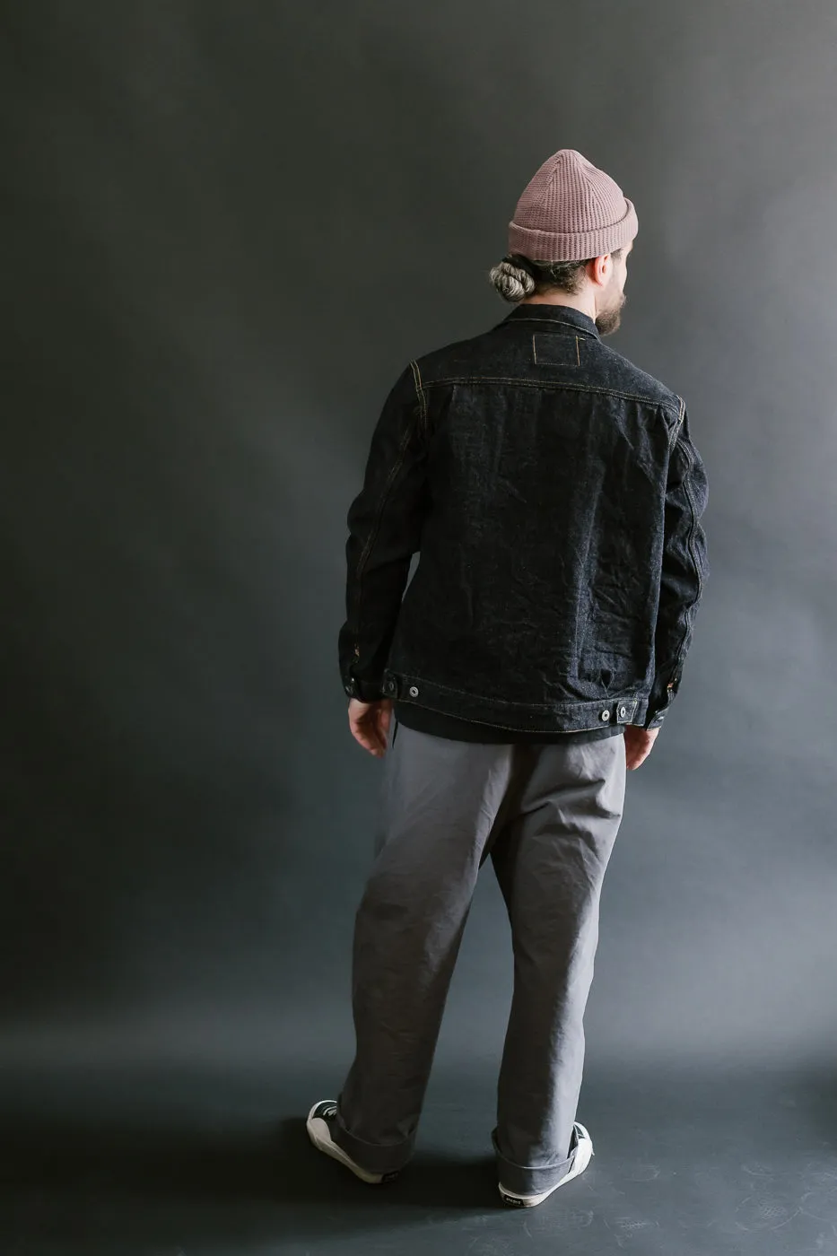 02516P - 15oz "Low Tension" Indigo x Beige Selvedge Denim - Type II