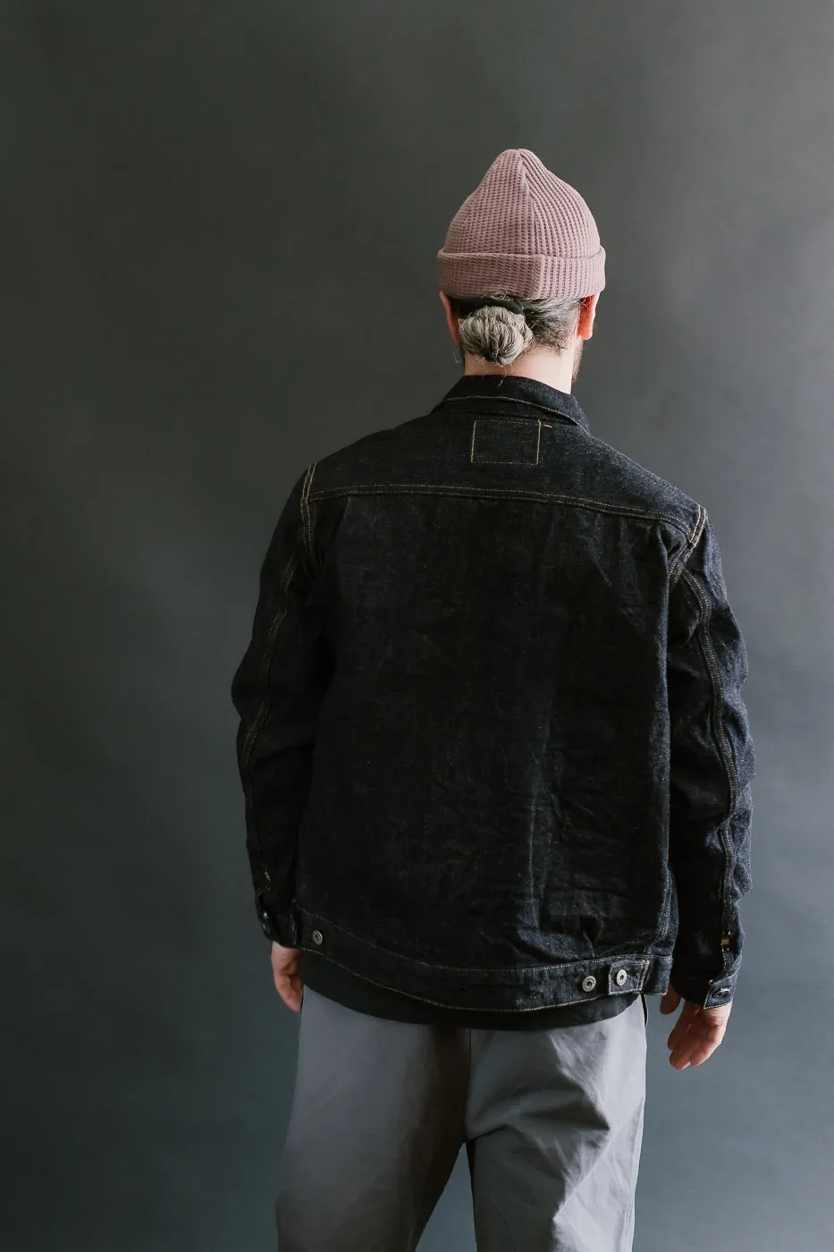02516P - 15oz "Low Tension" Indigo x Beige Selvedge Denim - Type II