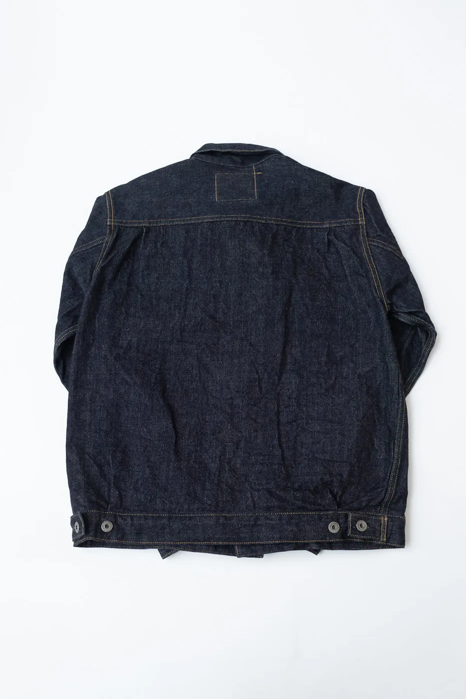 02516P - 15oz "Low Tension" Indigo x Beige Selvedge Denim - Type II