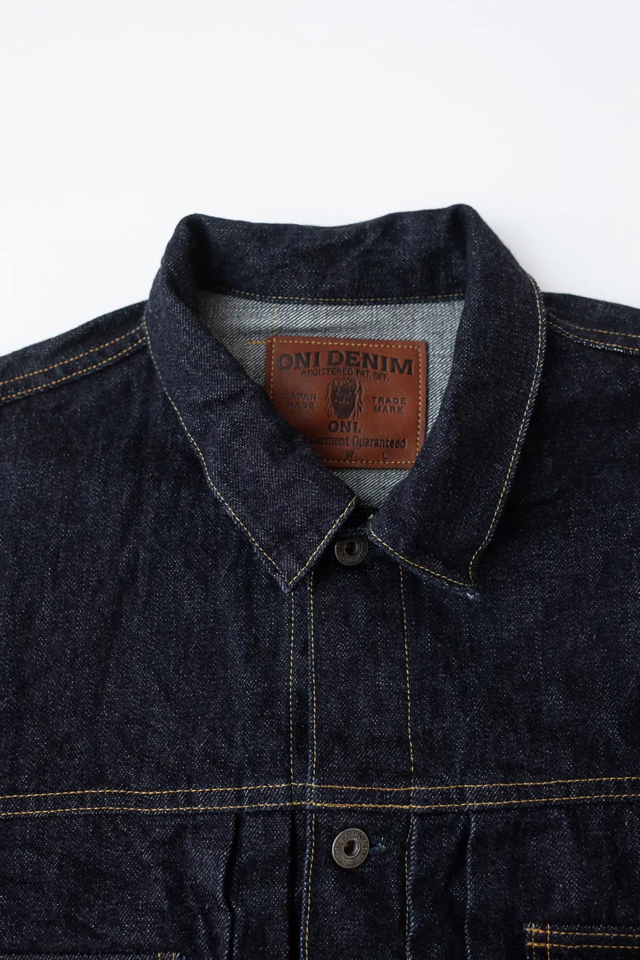 02516P - 15oz "Low Tension" Indigo x Beige Selvedge Denim - Type II