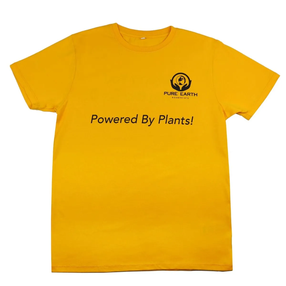 100% Pure Organic Cotton T-Shirt - Powered by Plants
