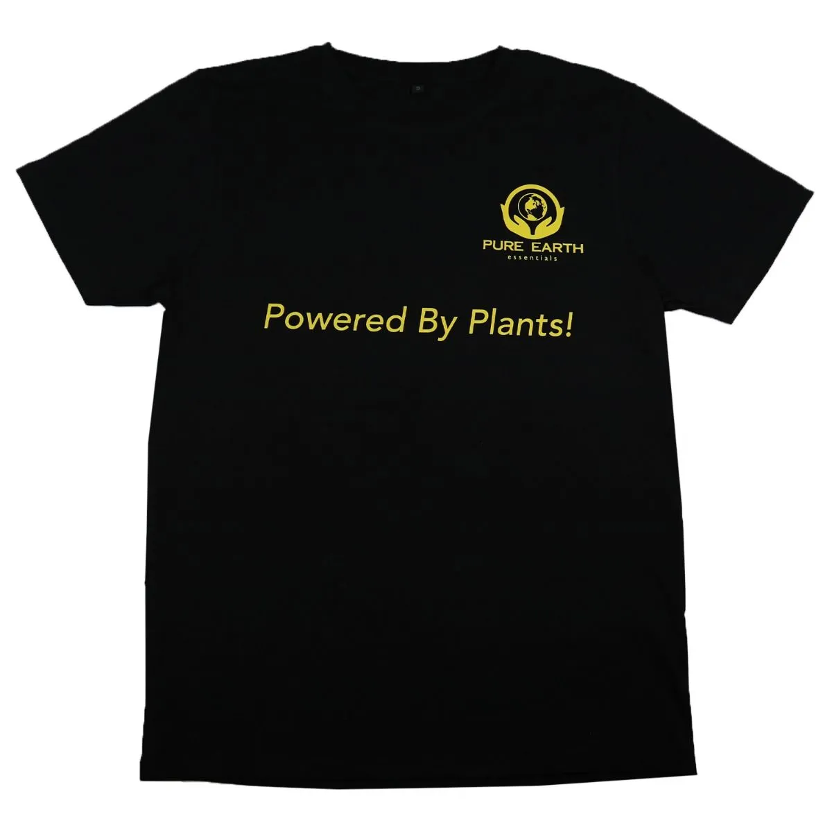 100% Pure Organic Cotton T-Shirt - Powered by Plants