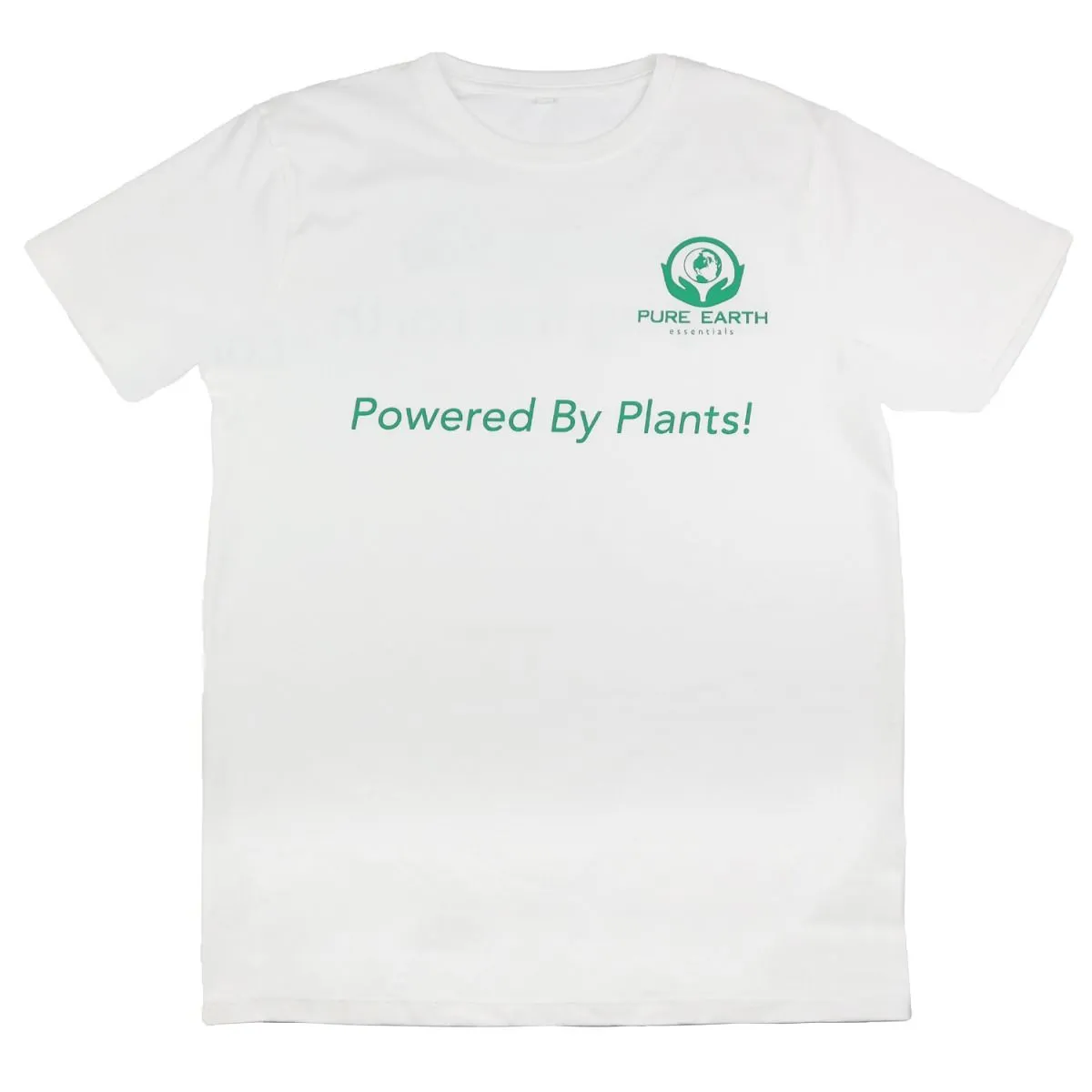 100% Pure Organic Cotton T-Shirt - Powered by Plants