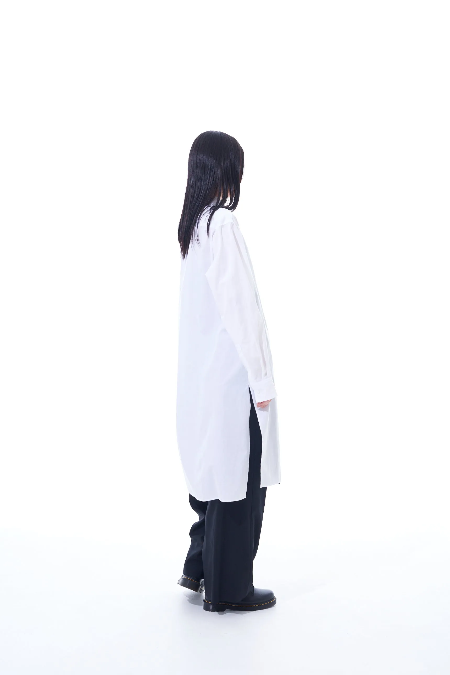 100/2 BROAD REGULAR COLLAR LOOSE FIT LONG SHIRT