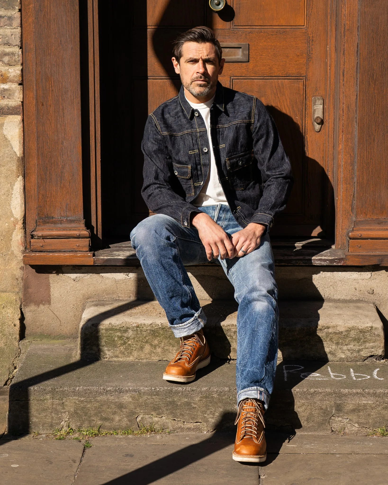 16oz Slubby Selvedge Denim Type II Jacket - Indigo
