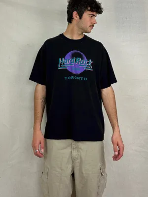 1989 Hard Rock Cafe Toronto Vintage T-Shirt Size L