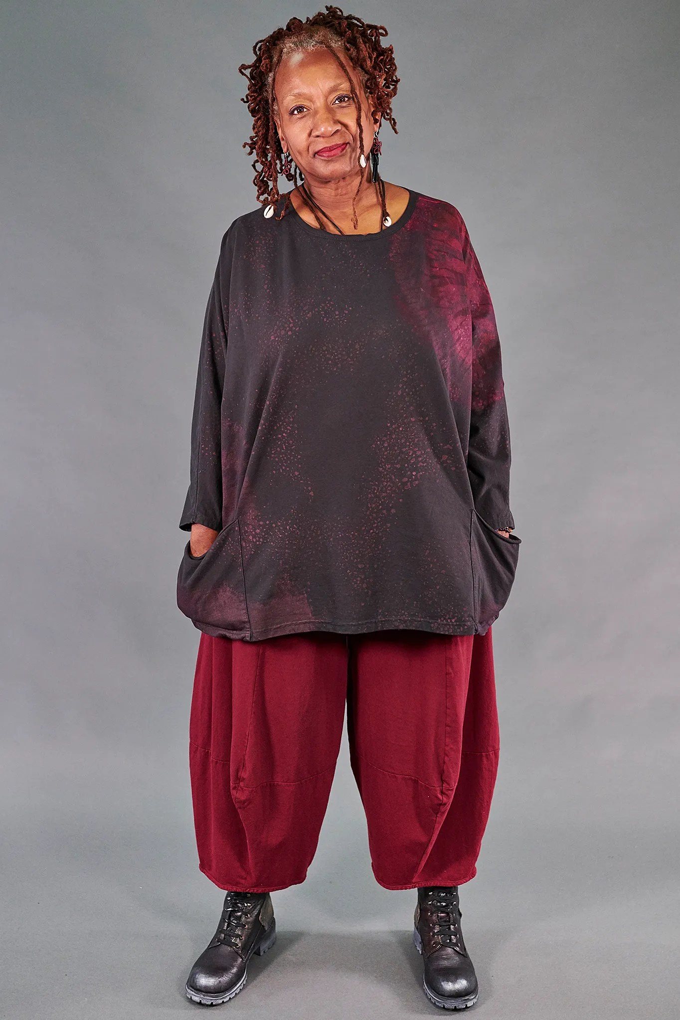 2319 Mariposa with Patch Pockets-Noir-P