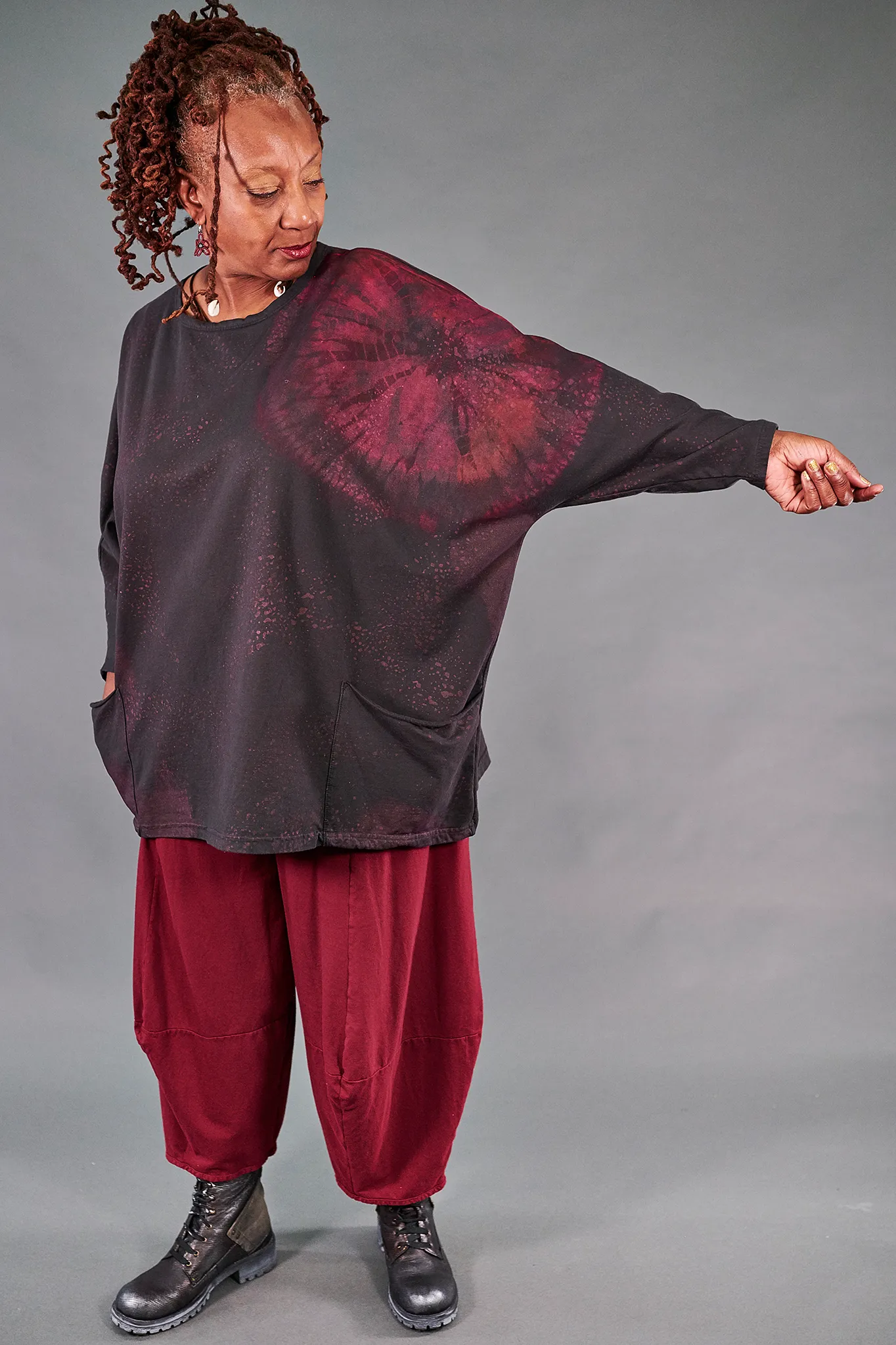 2319 Mariposa with Patch Pockets-Noir-P