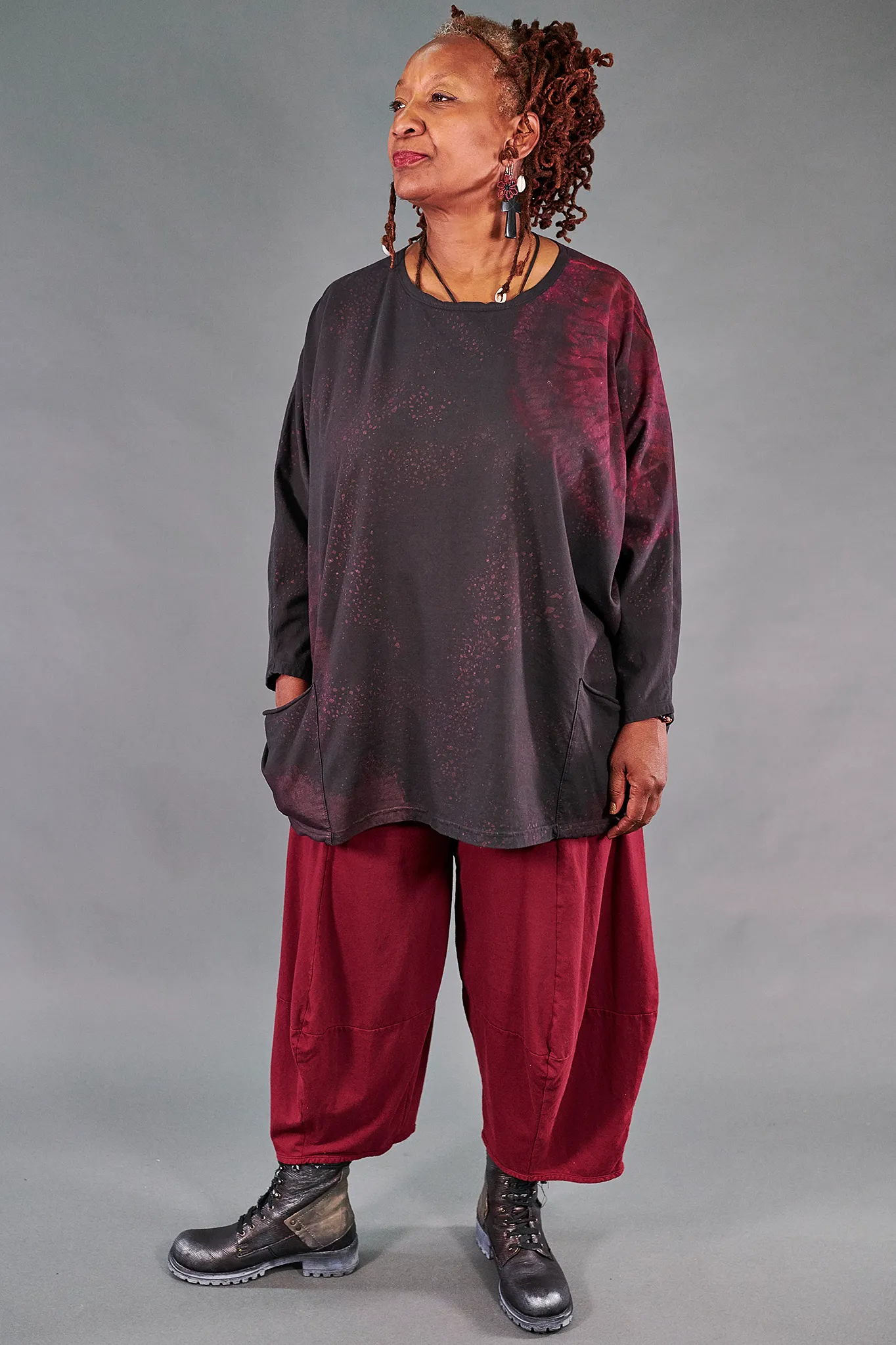 2319 Mariposa with Patch Pockets-Noir-P