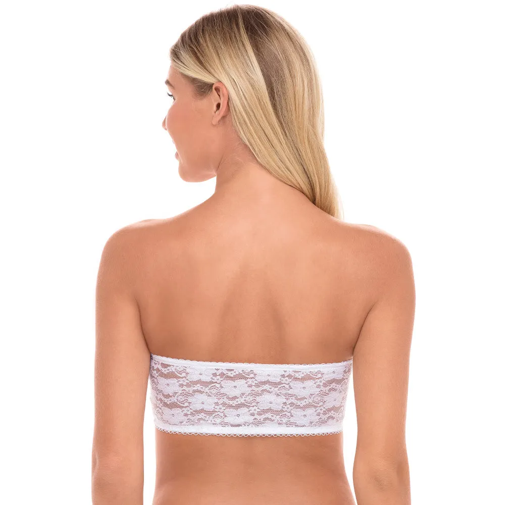 6 Pack Lace Bandeau Bralette