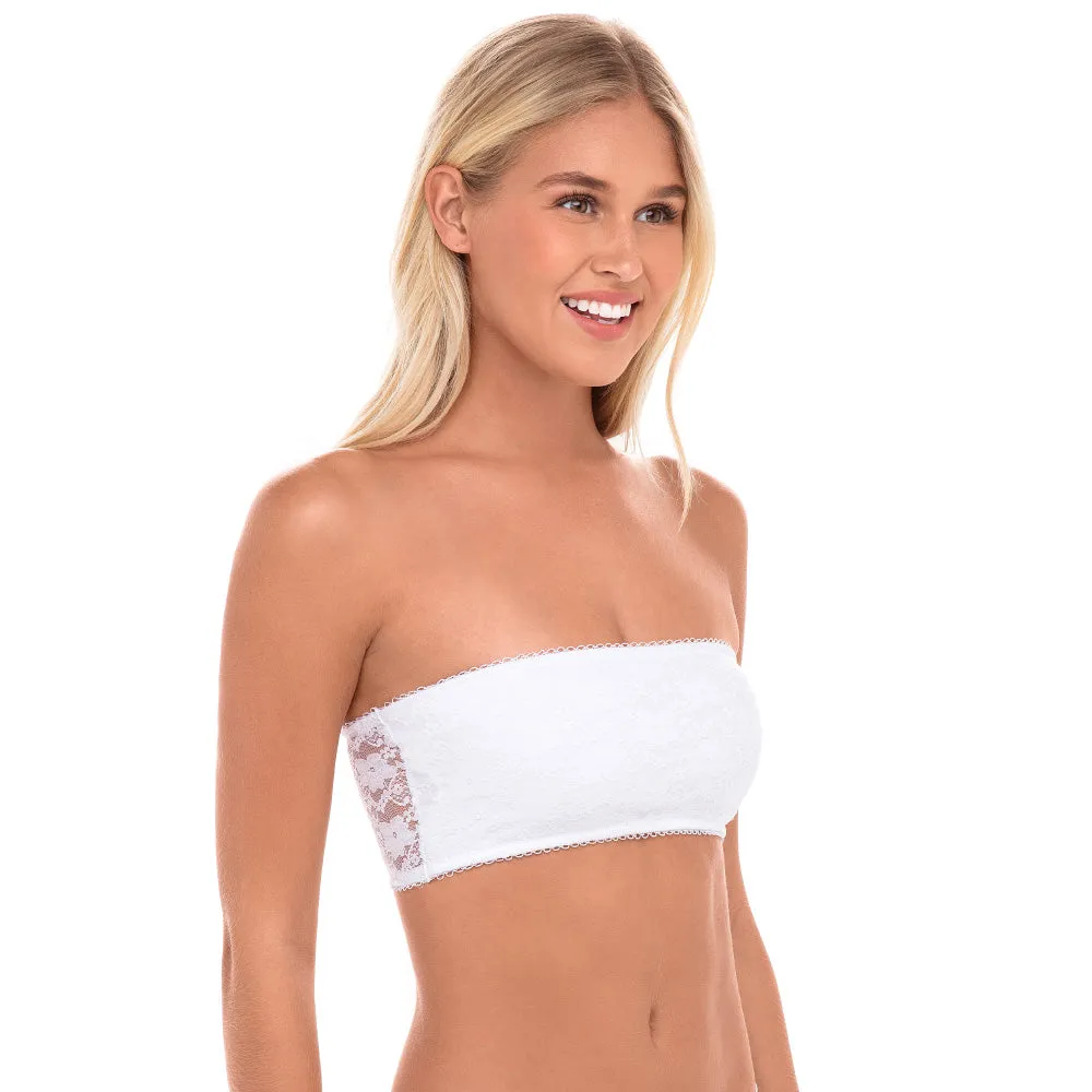 6 Pack Lace Bandeau Bralette