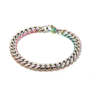 8mm Unisex Acid Trip Cuban Bracelet