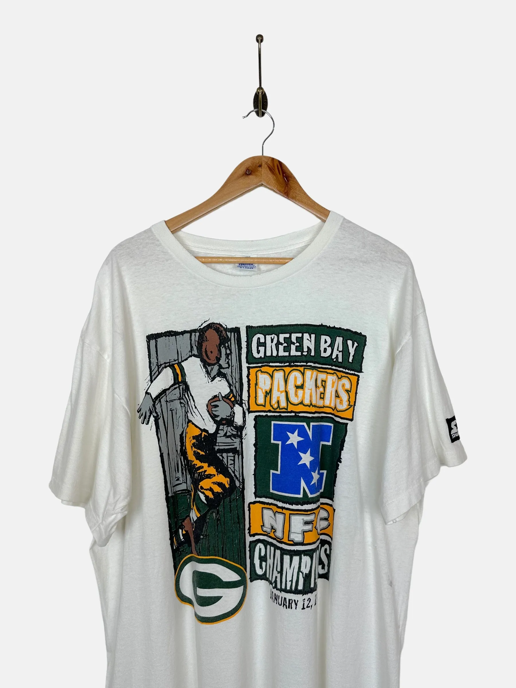 90's Green Bay Packers NFL Vintage T-Shirt Size XL