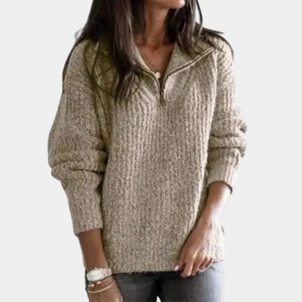 Adrianna | Knit Trui, Warm en Comfortabel