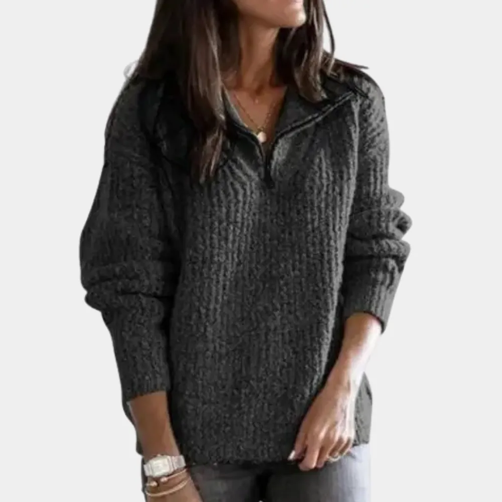 Adrianna | Knit Trui, Warm en Comfortabel