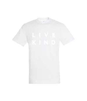 Adults - Live Kind White T-Shirt