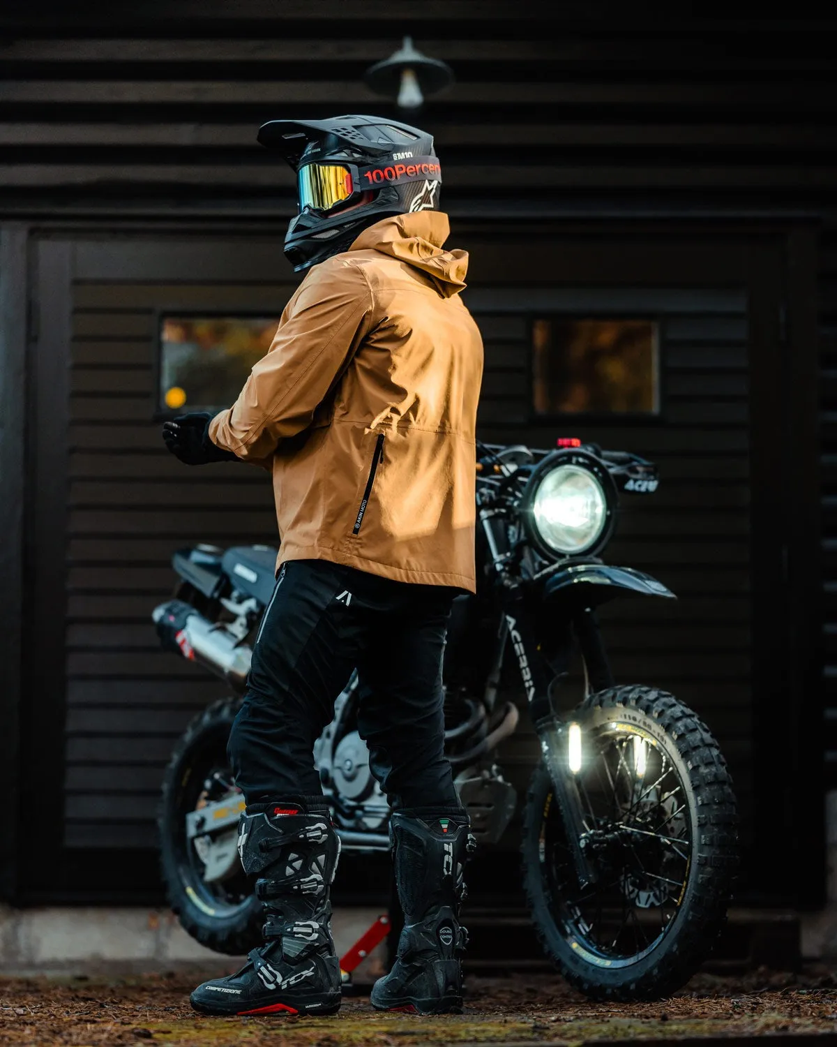 AKIN x GORM MOTO Anorak - Tan