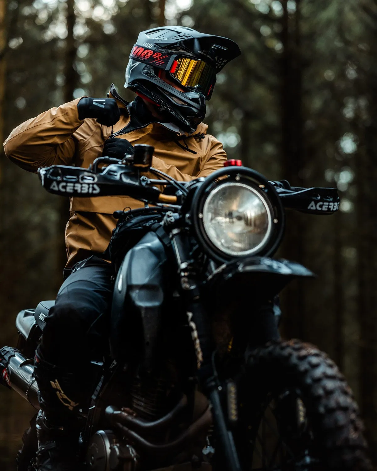 AKIN x GORM MOTO Anorak - Tan