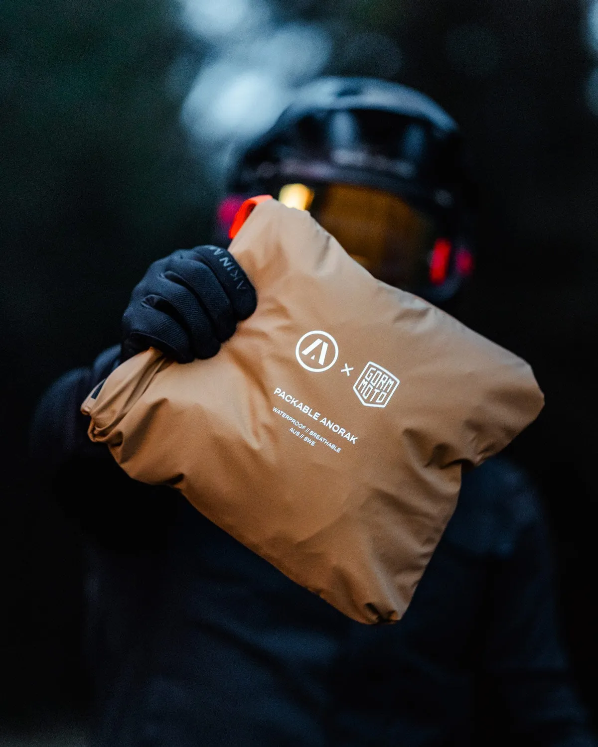 AKIN x GORM MOTO Anorak - Tan