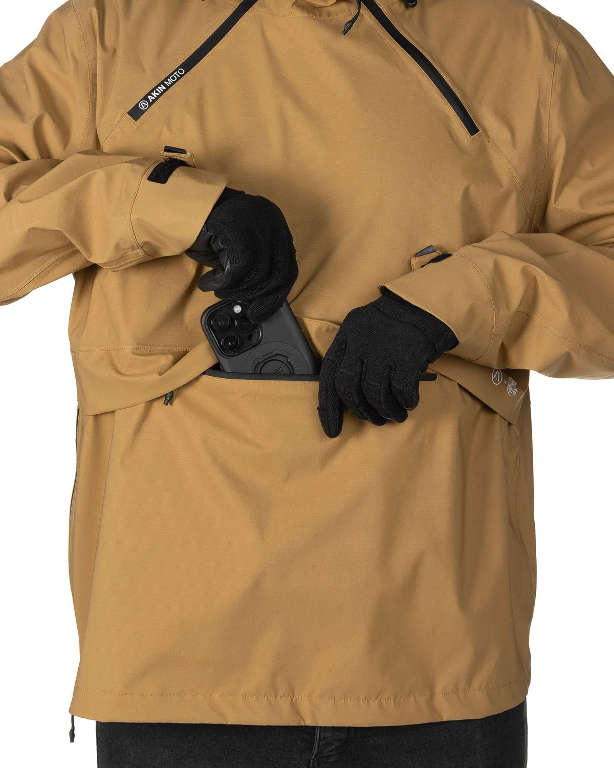 AKIN x GORM MOTO Anorak - Tan