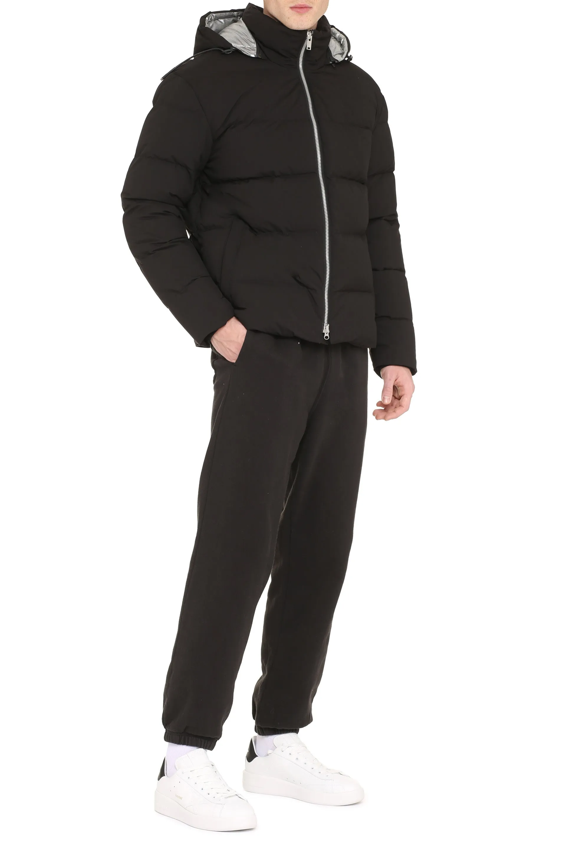 Allen hooded down jacket