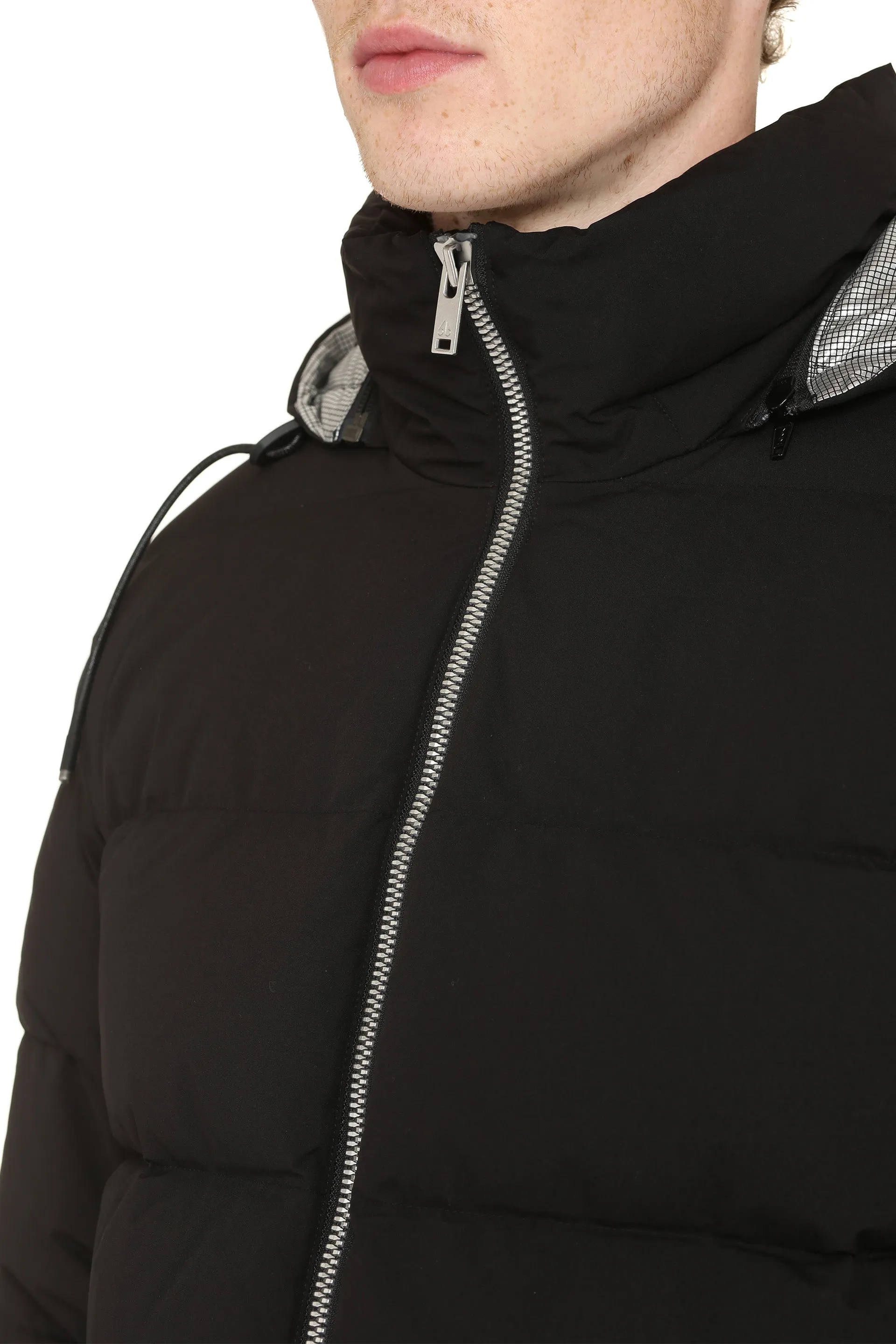 Allen hooded down jacket