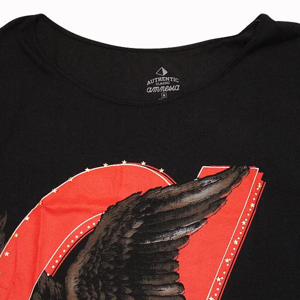 Amnesia Ibiza Olimpia Black Eagle Oversized T-shirt