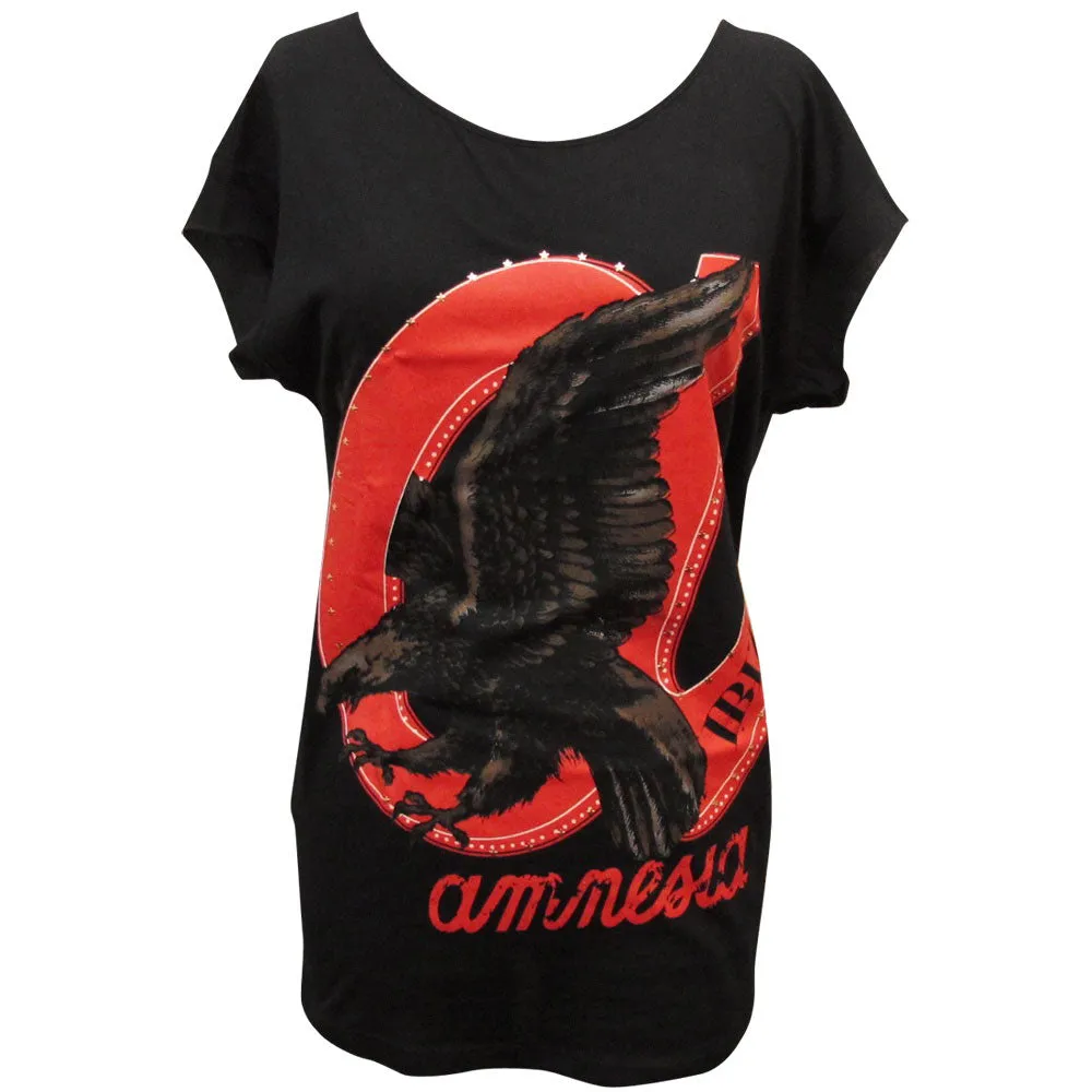 Amnesia Ibiza Olimpia Black Eagle Oversized T-shirt
