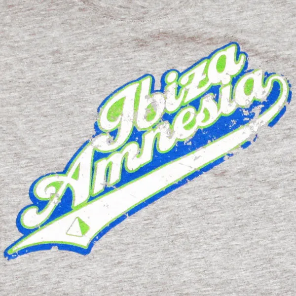 Amnesia Ibiza Vintage Logo Men's Grey T-shirt