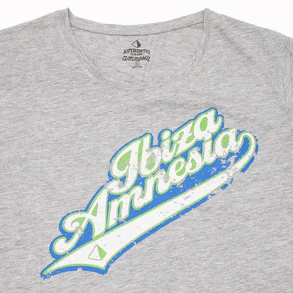 Amnesia Ibiza Vintage Logo Men's Grey T-shirt