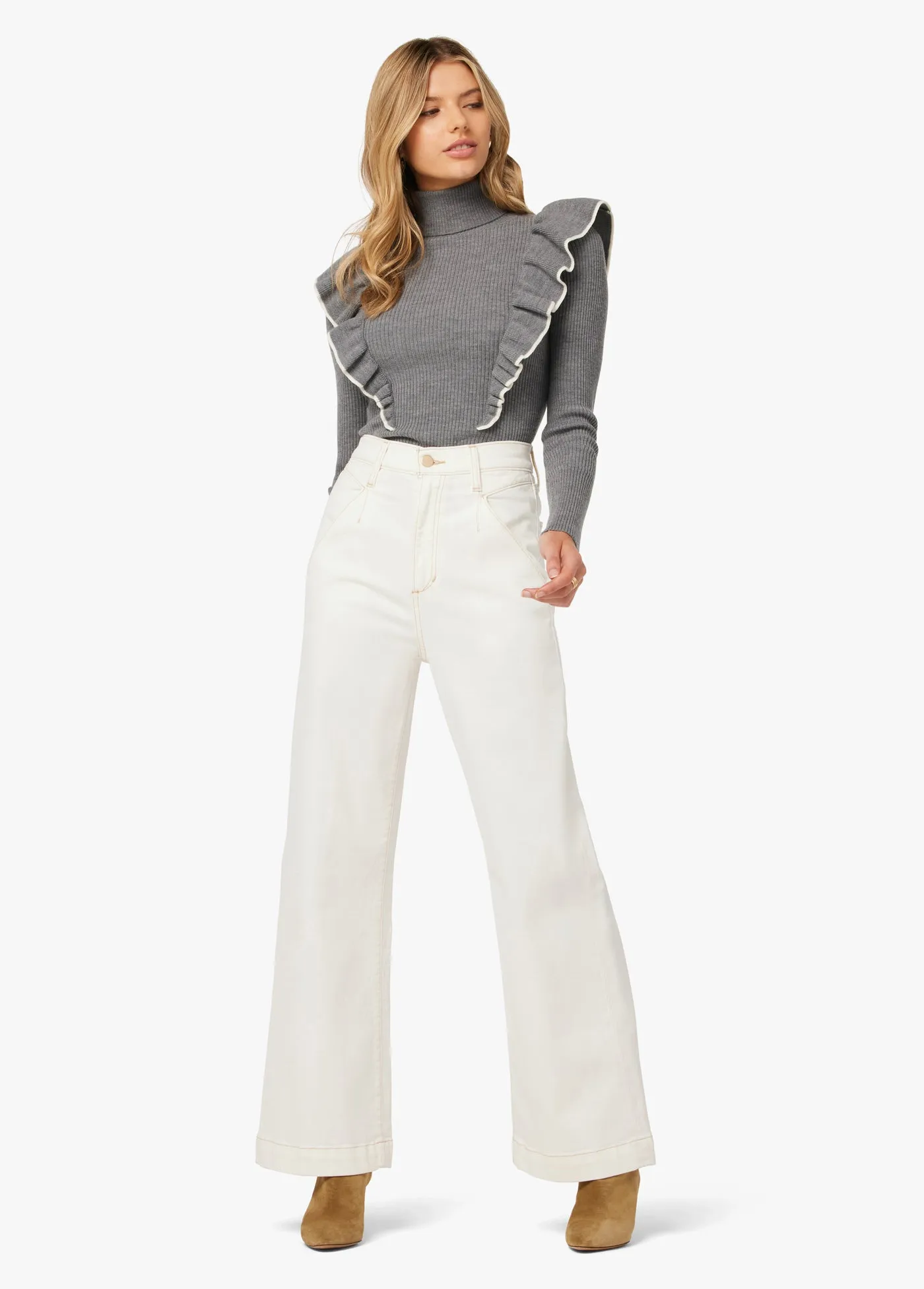 ANDREA'S LOOKBOOK X JOE'S JEANS | THE PATHWAY WIDE LEG