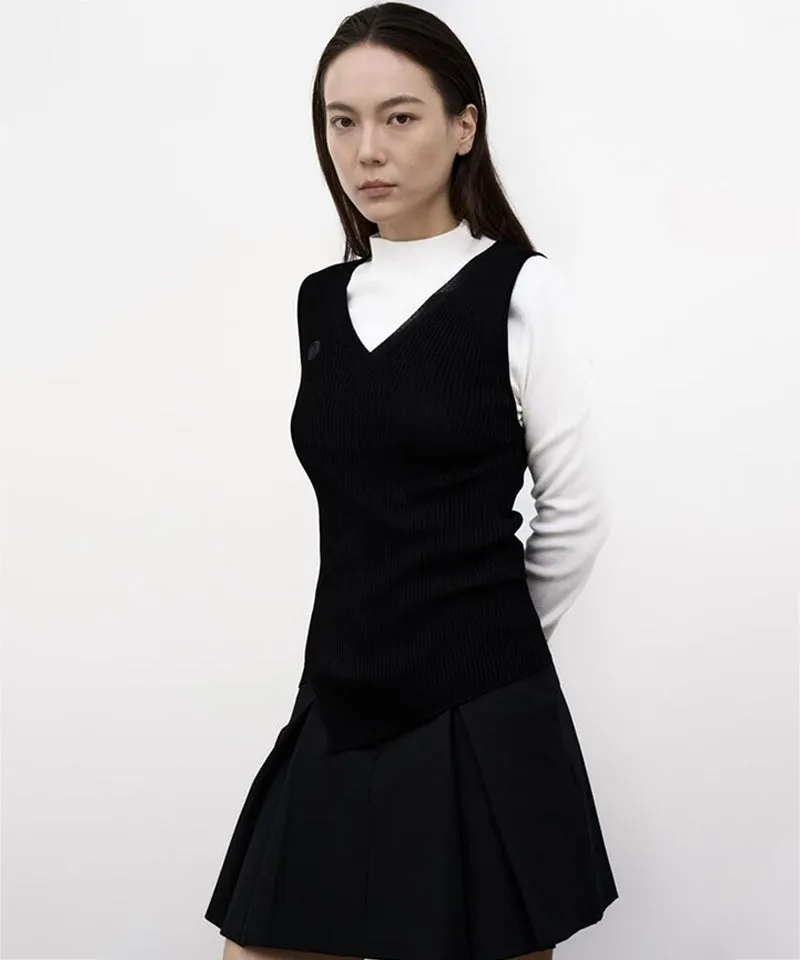 Anell Golf Clea Tuck Skirt - Black