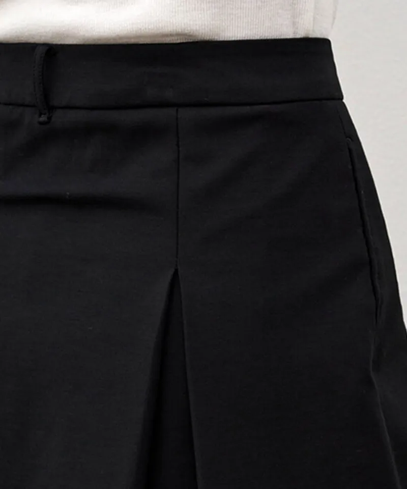 Anell Golf Clea Tuck Skirt - Black