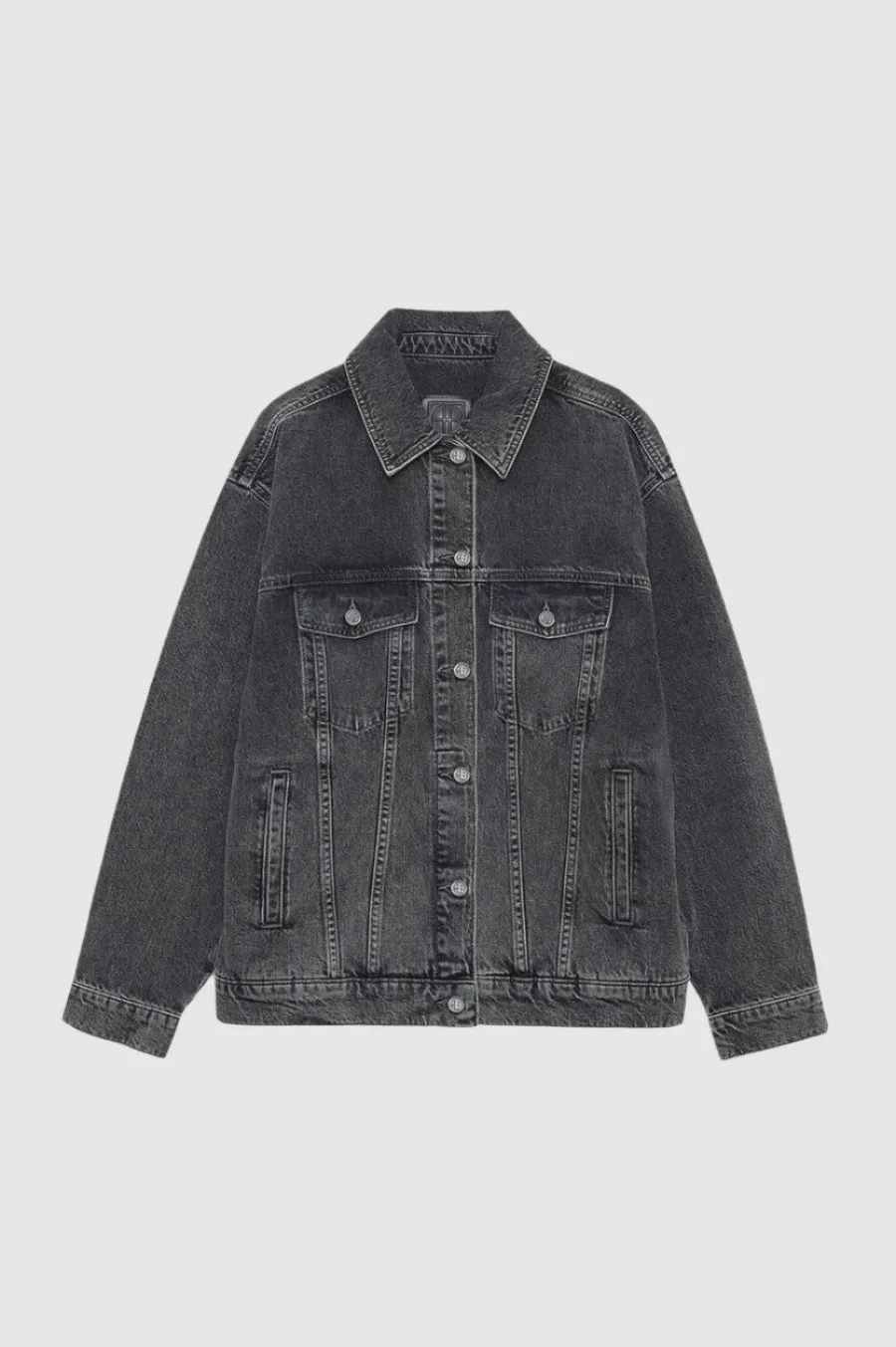 Anine Bing Rory Jacket in Steel Grey