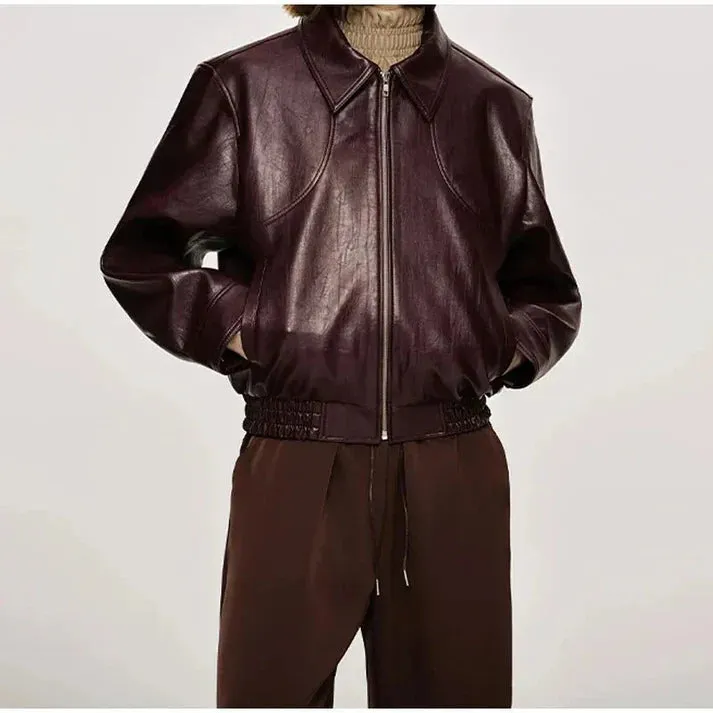 Anna - classic burgundy jacket