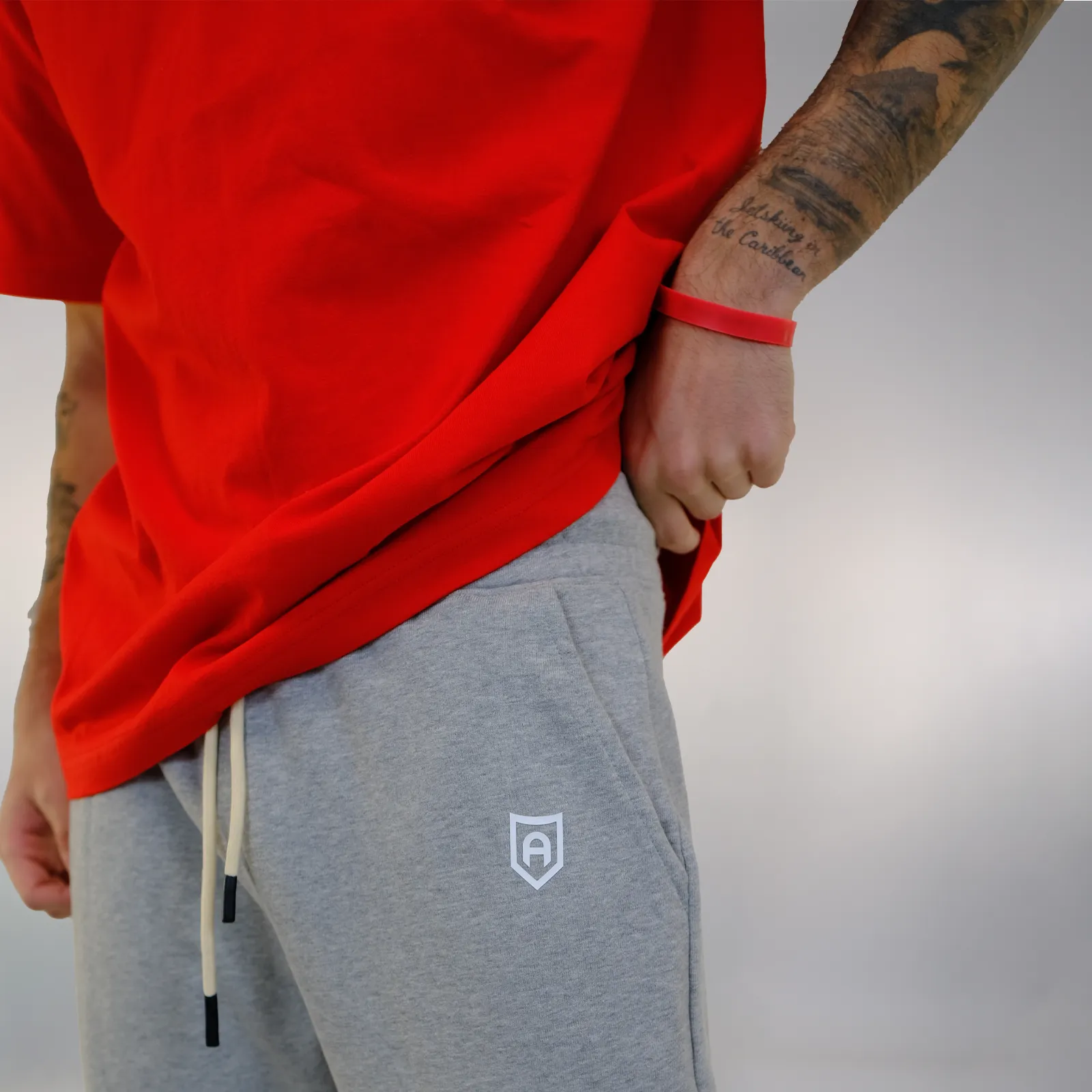 Apollo Oversized T-Shirt - Red