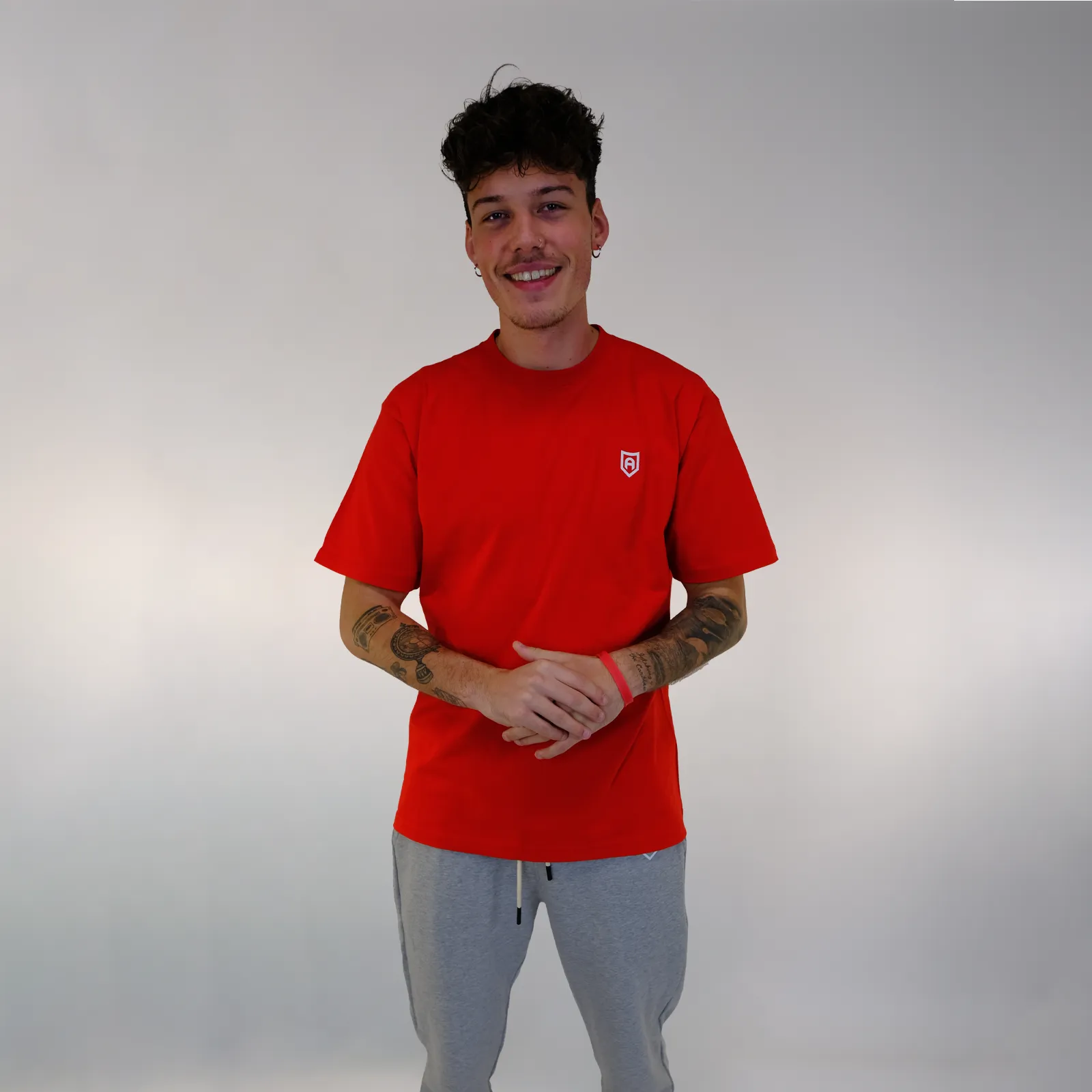 Apollo Oversized T-Shirt - Red
