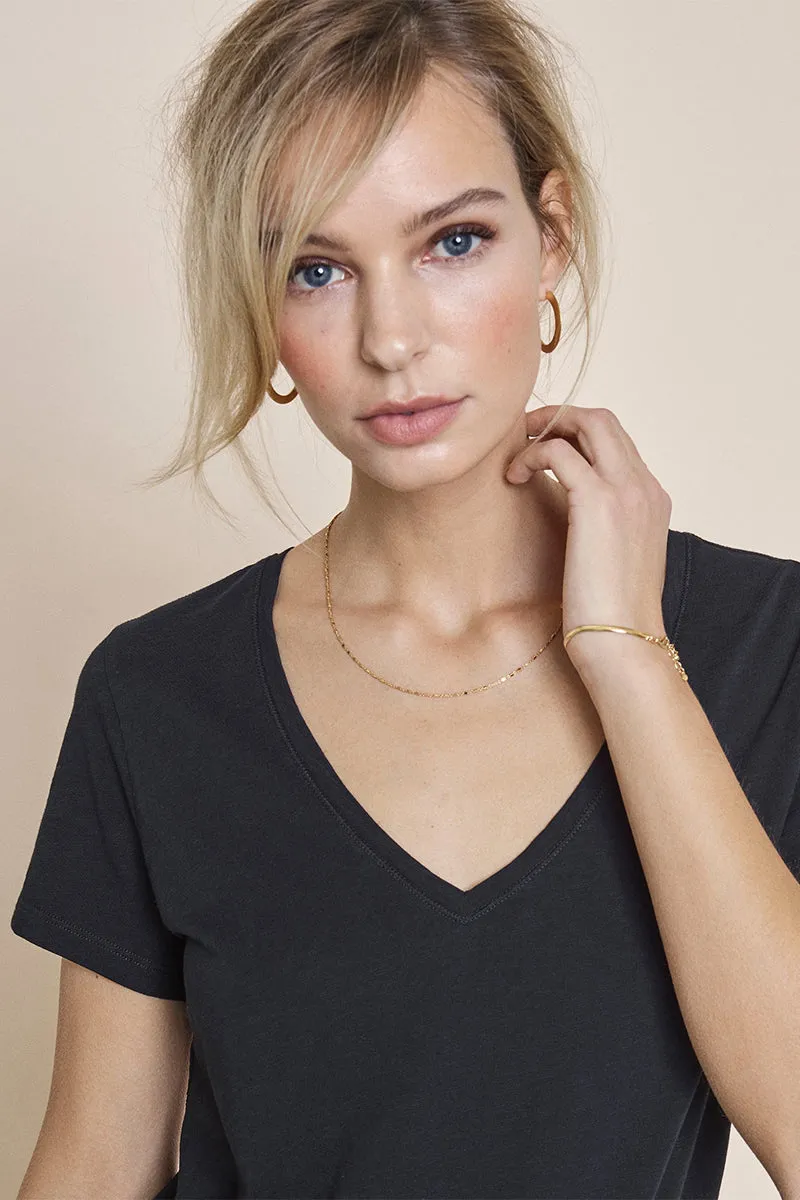 Arden Organic V-neck Tee
