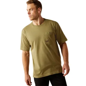 Ariat 10055284 Men's Rebar Workman T-Shirt - Oil Green