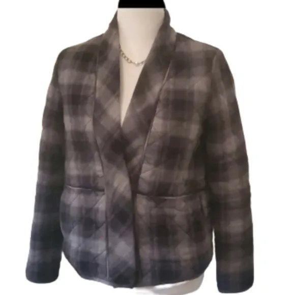 ARTIZIA Wilfred Free Phillipa Tartan Plaid Quilted Jacket