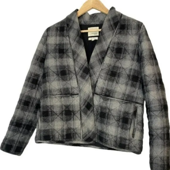 ARTIZIA Wilfred Free Phillipa Tartan Plaid Quilted Jacket