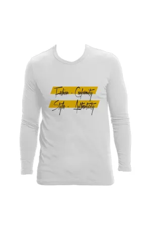 Authentic Style Long Sleeve T-Shirt