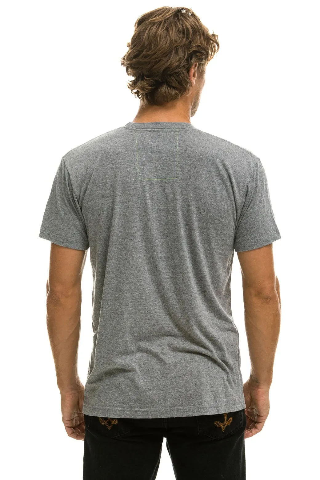AVIATOR NATION MIAMI TEE -  HEATHER GREY