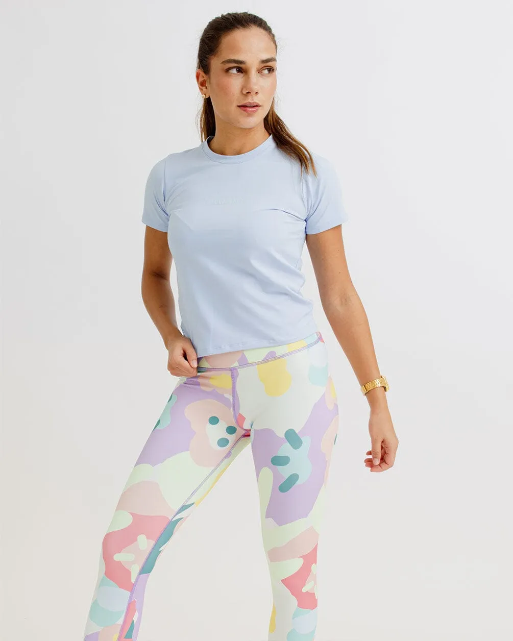 Baby Blue Basic Sports T-shirt