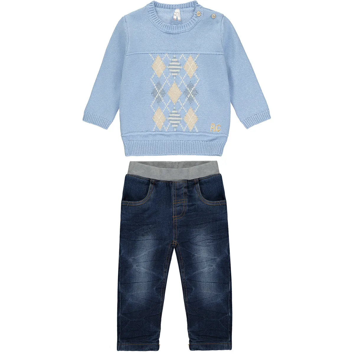 Baby Boys Blue Denim Jeans