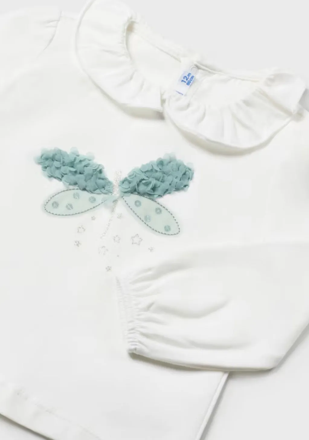 Baby Girls Green Dragonfly Top