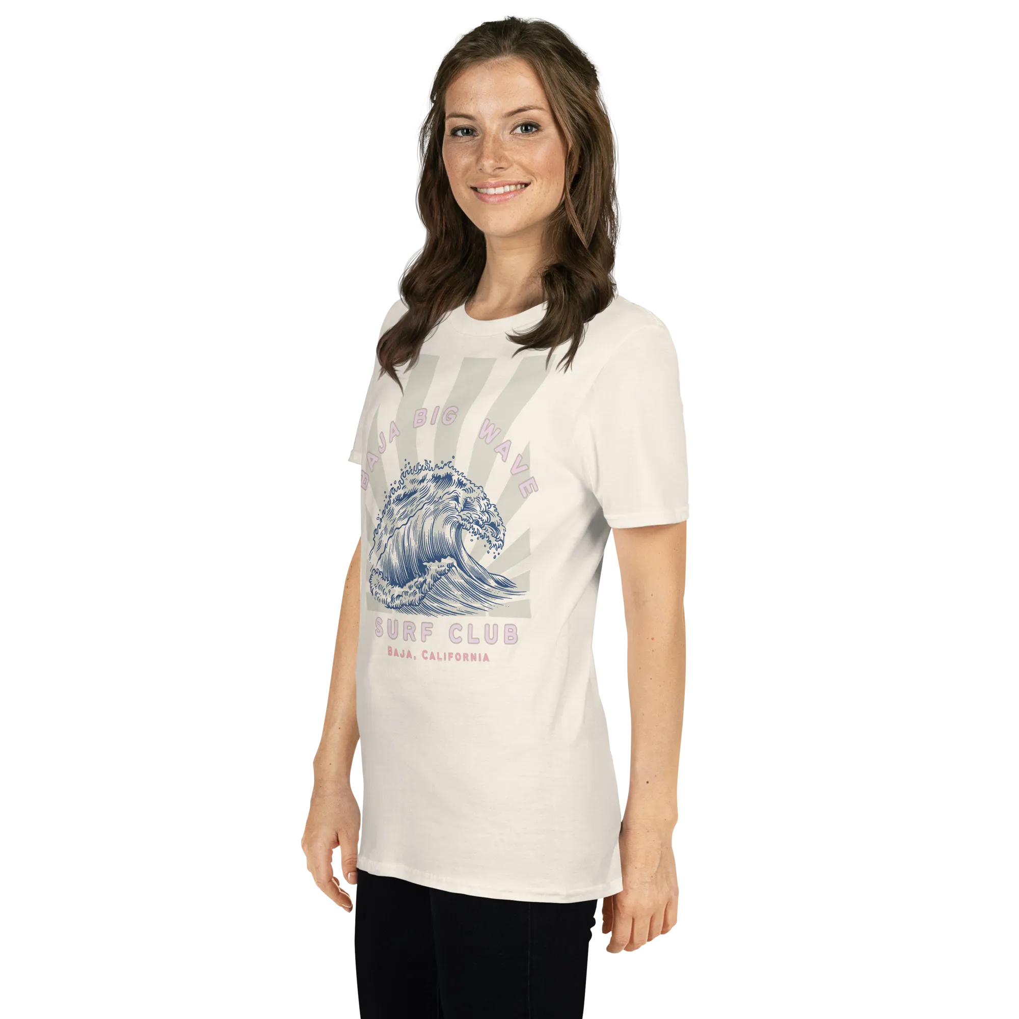 Baja big wave Club  - Women's soft Tee