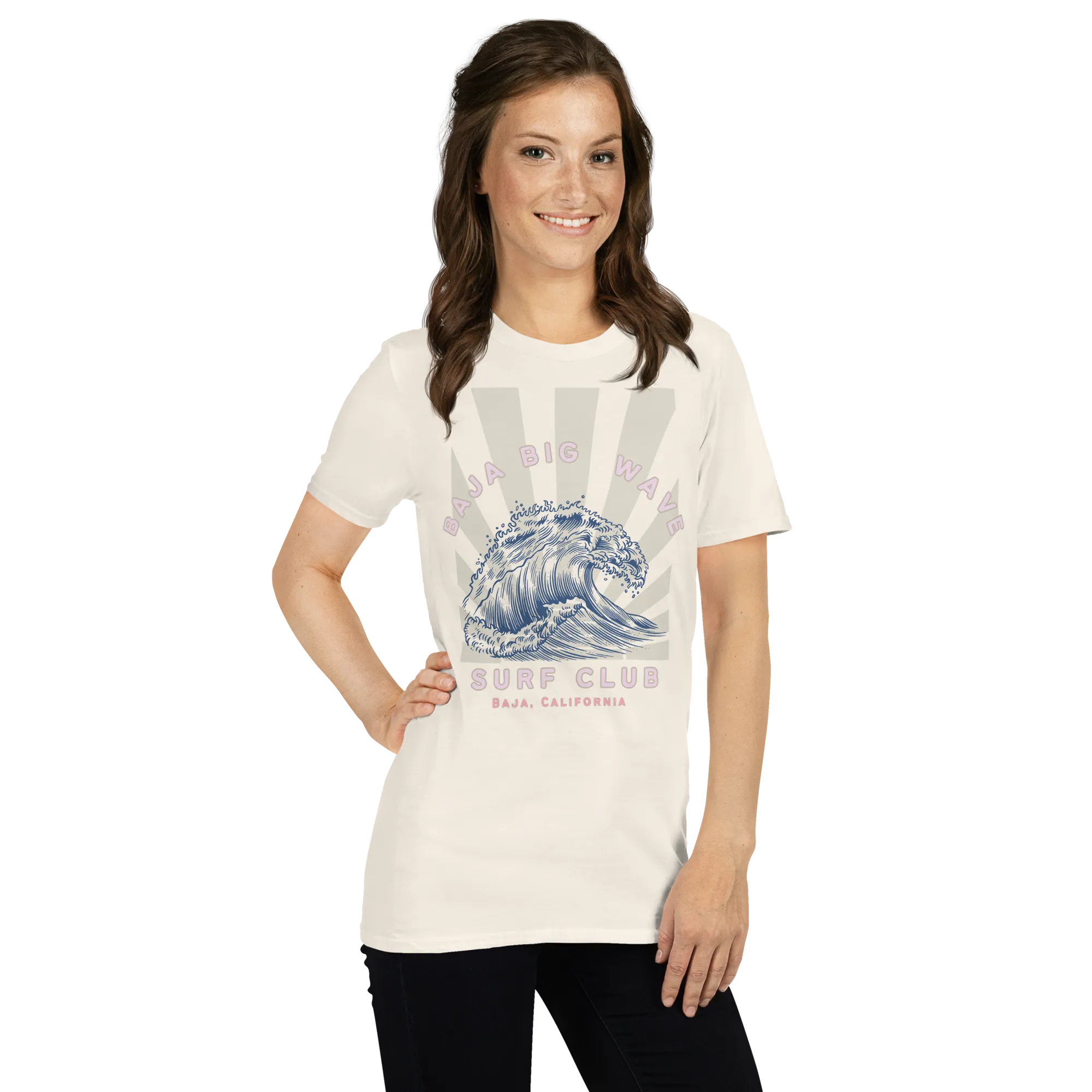 Baja big wave Club  - Women's soft Tee
