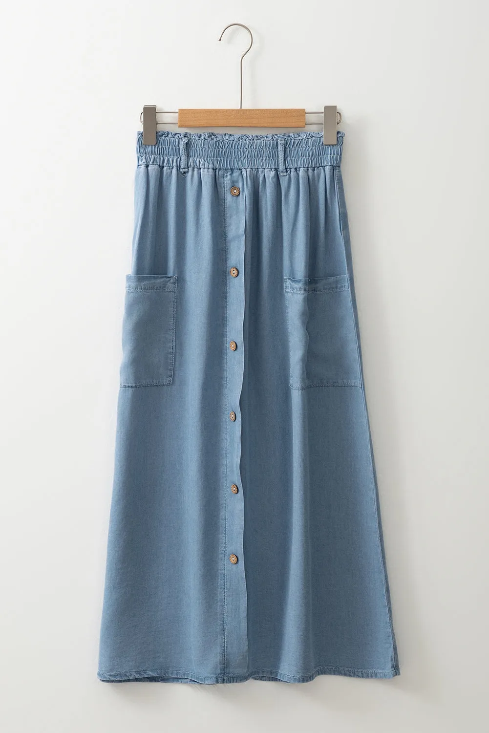 Beau Blue Maxi Skirt